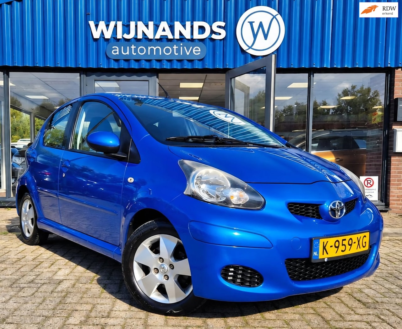Toyota Aygo - 1.0-12V Dynamic Blue Airco 5d Elek Ramen Nw APK - AutoWereld.nl