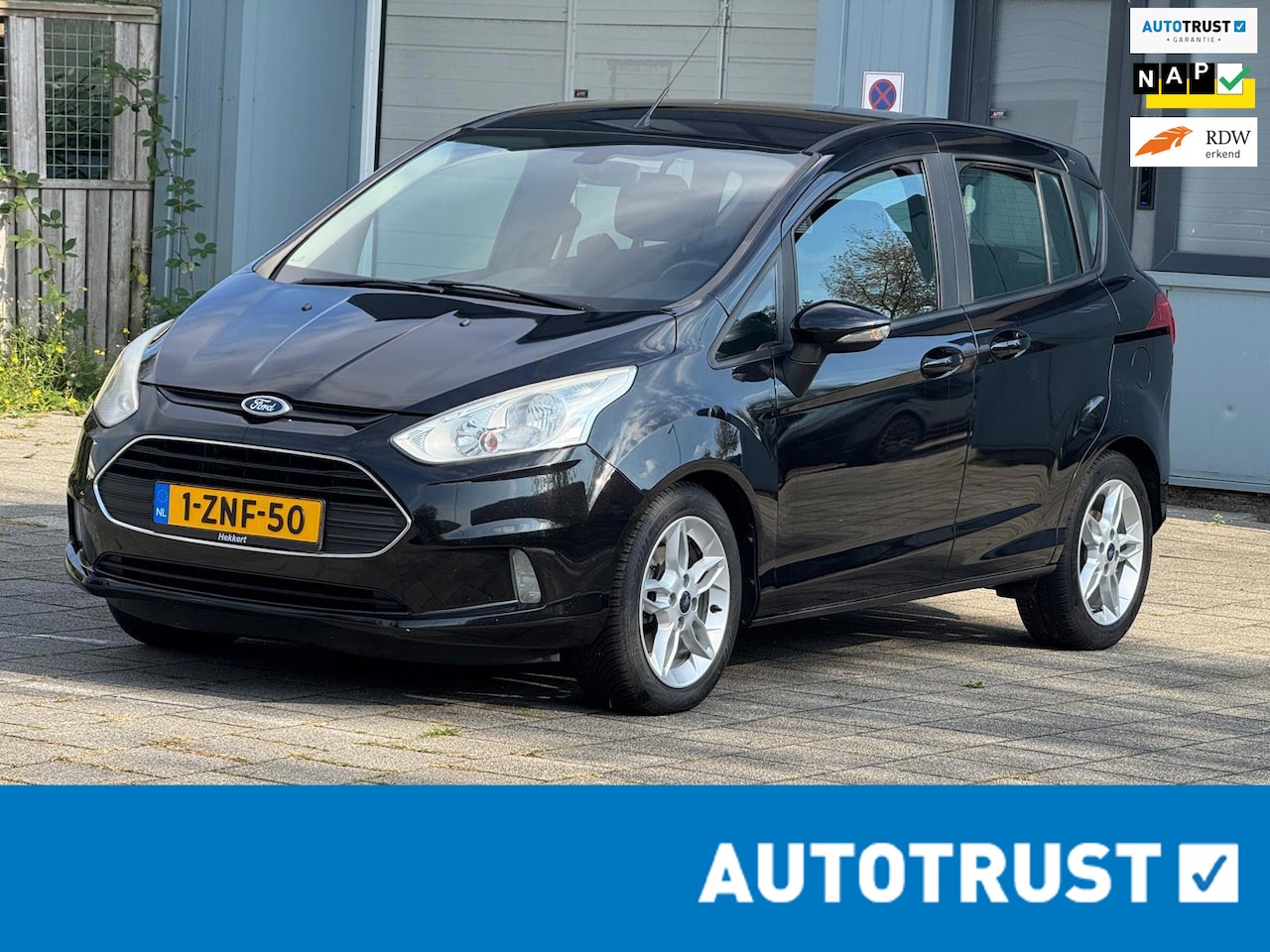 Ford B-Max - 1.0 EcoBoost Style 1.0 EcoBoost Style,Airco,2eigenaar,km nap, navigatie - AutoWereld.nl