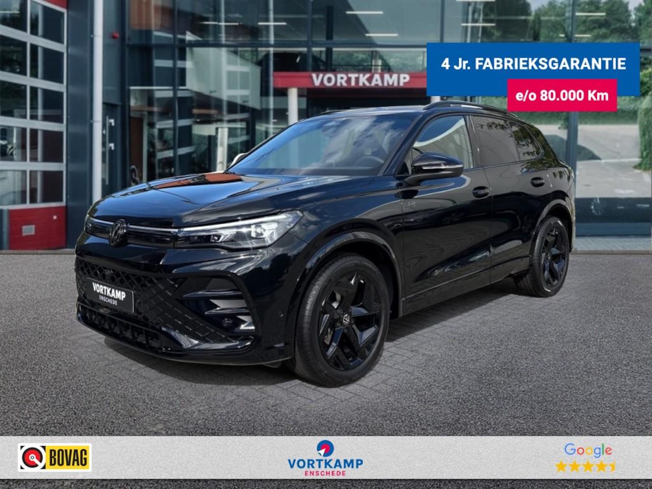 Volkswagen Tiguan - 1.5 eTSI R-LINE TREKHAAK/CAMERA/ELEK-KLEP/ACC/IQ/STOEL+STUURVERW - AutoWereld.nl
