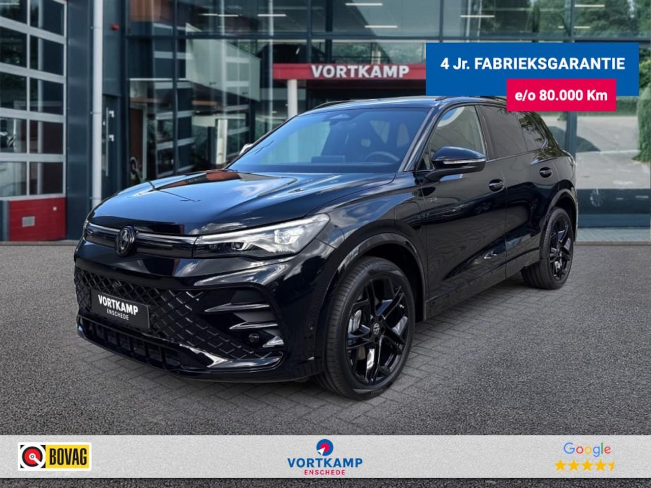 Volkswagen Tiguan - 1.5 TSI eHYBRID R-LINE TREKHAAK/CAMERA/ELEK-KLEP/ACC/HUD/STOELVERW - AutoWereld.nl
