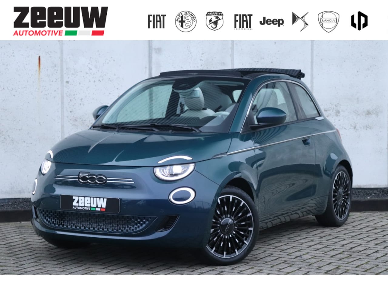 Fiat 500 C - La Prima by Bocelli 42 kWh | JBL | Winter | Camera | 17′ - AutoWereld.nl