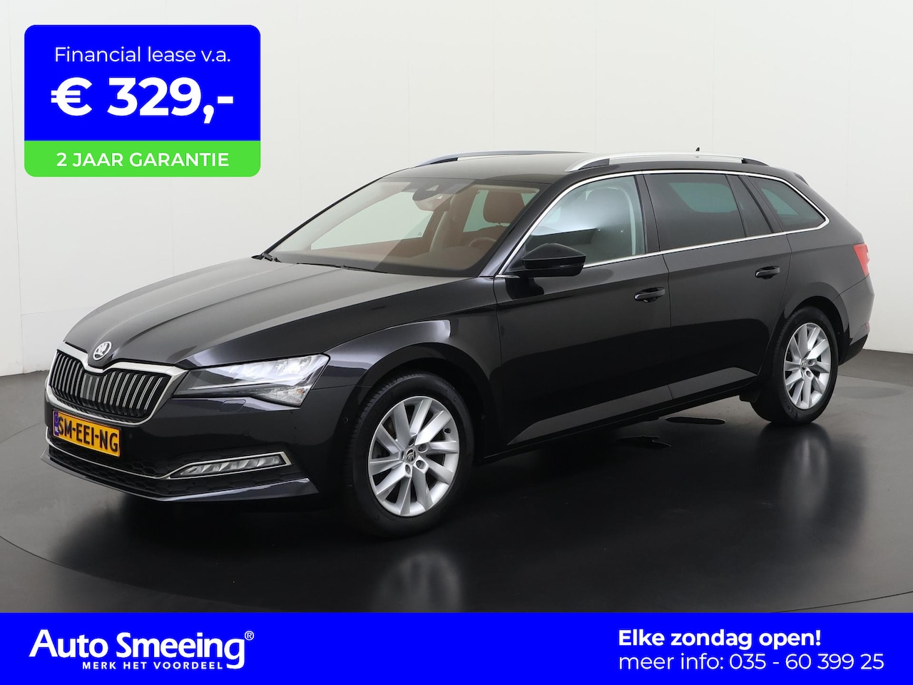 Skoda Superb Combi - 1.5 TSI ACT Business Edition | Leder | Canton Sound | Memory stoel | Zondag Open! - AutoWereld.nl