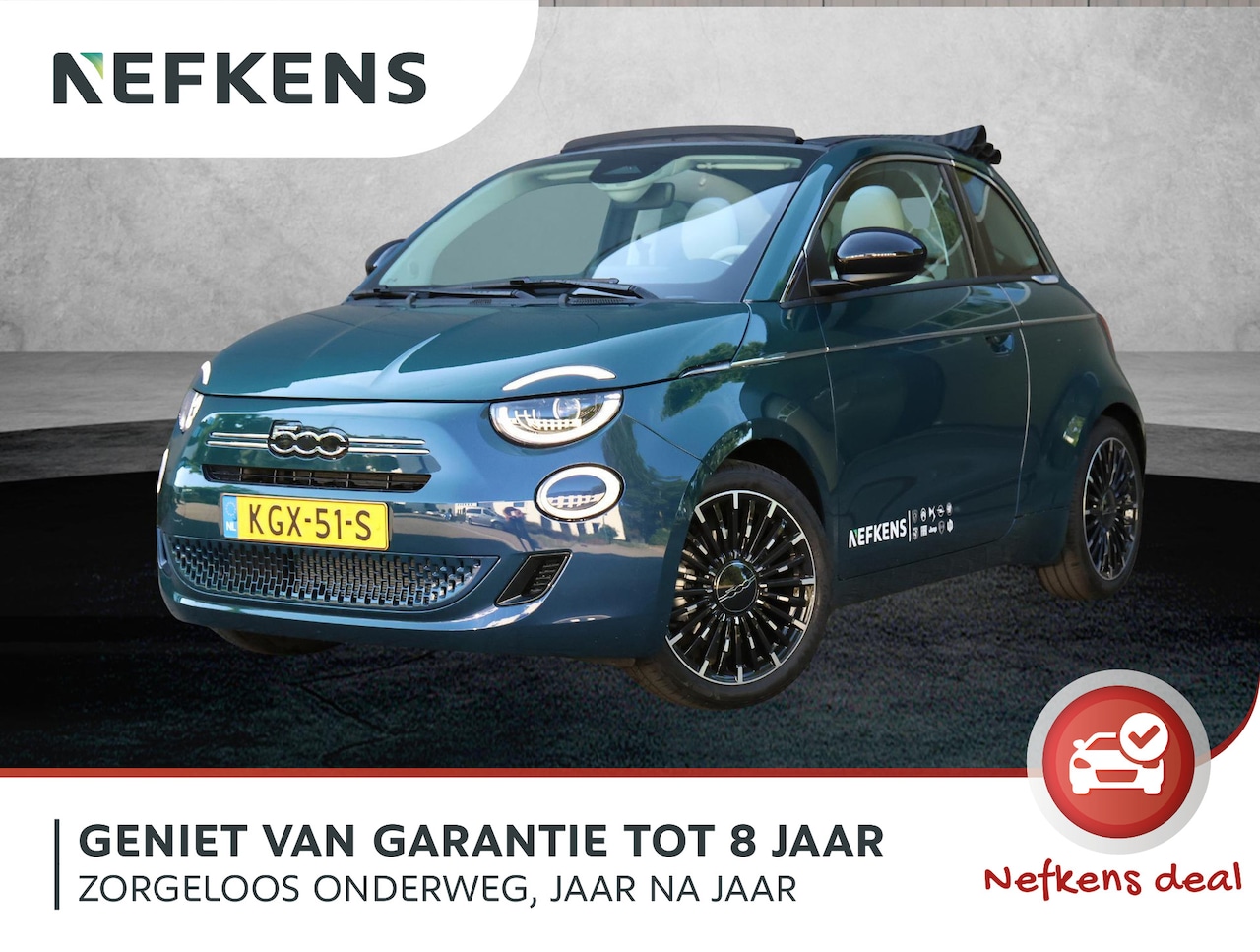 Fiat 500 C - 1.0 Hybrid La Prima Cabrio | Navigatie | Achteruitrijcamera | JBL Premium Sound - AutoWereld.nl