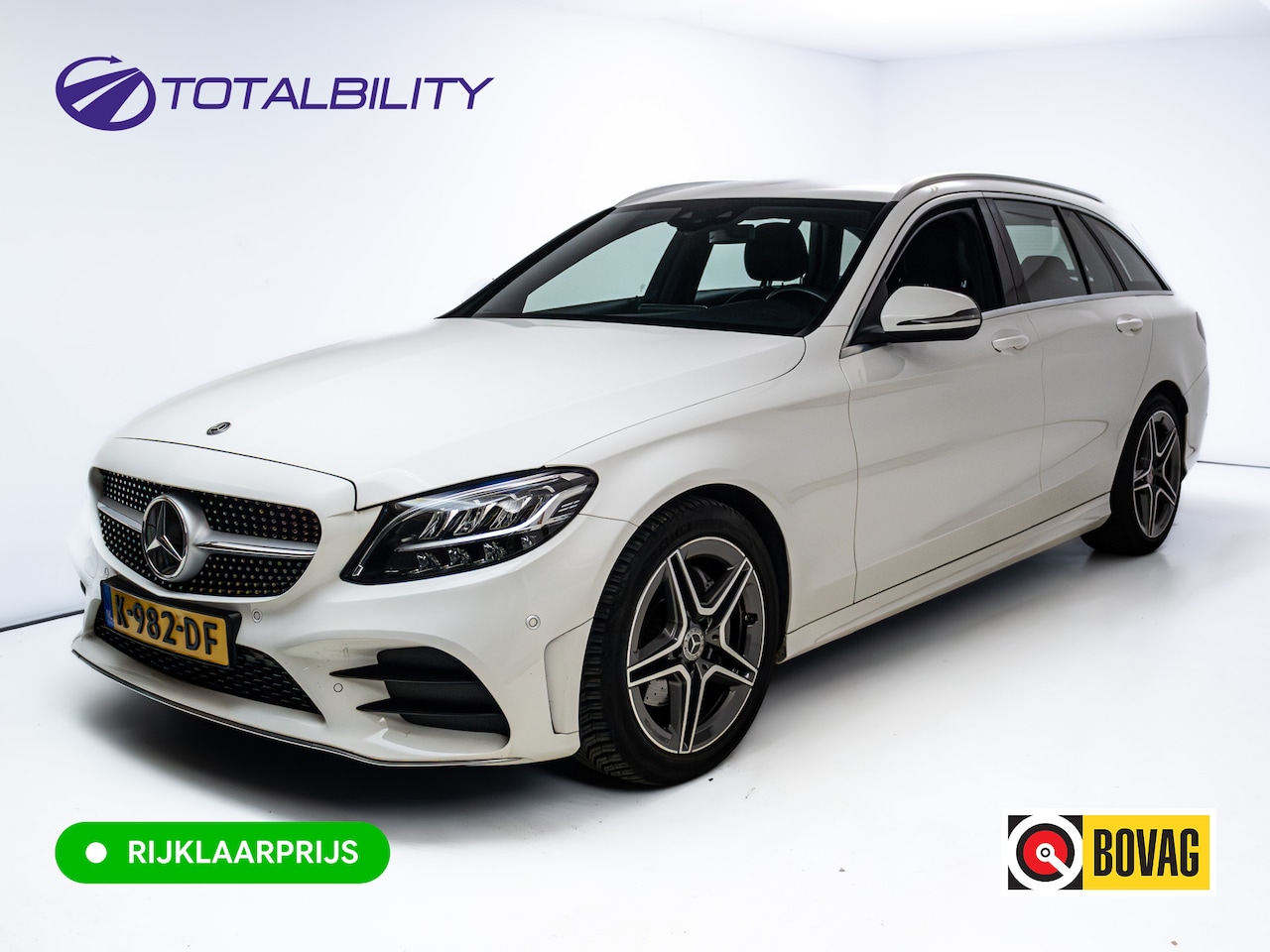 Mercedes-Benz C-klasse Estate - 200 Business Solution AMG | Cruise | High Perfomance Led | Navigatie | Stoelverwarming | A - AutoWereld.nl