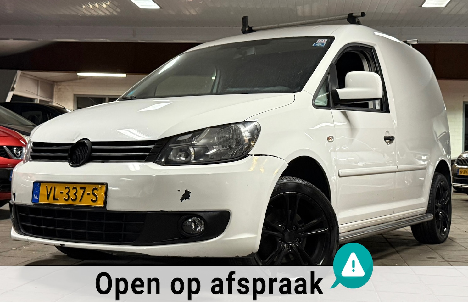 Volkswagen Caddy - 1.6 TDI|Exportprice|Subwoofer|Bedrijfswageninbouw|Airco|Cruise - AutoWereld.nl
