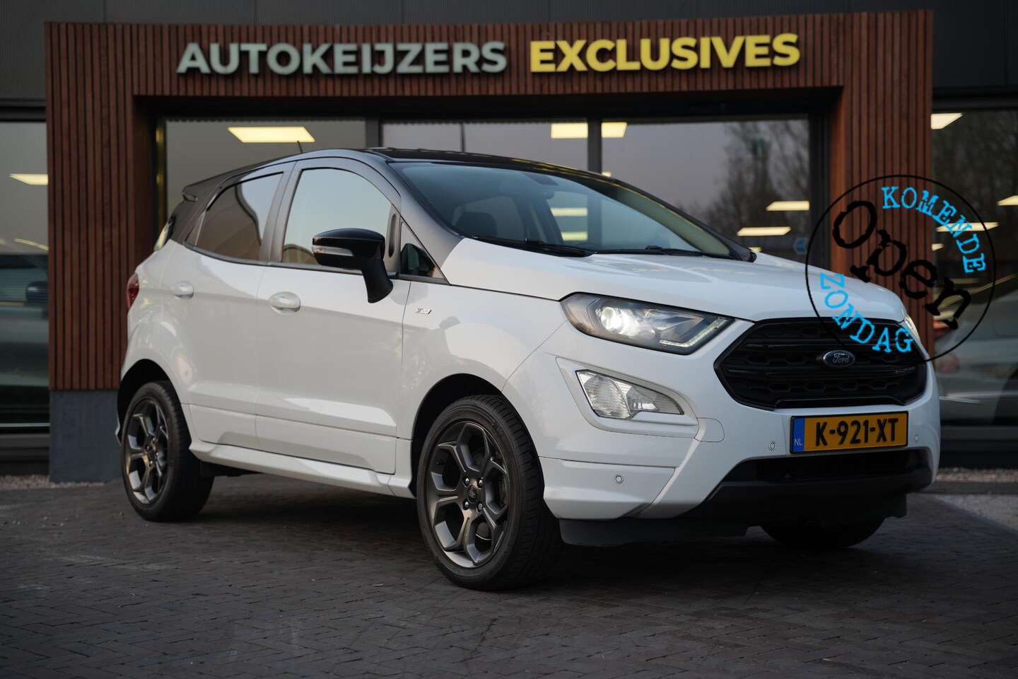 Ford EcoSport - 1.0 EcoBoost Titanium ST Line Stuurverw. Cruise Clima Navigatie - AutoWereld.nl