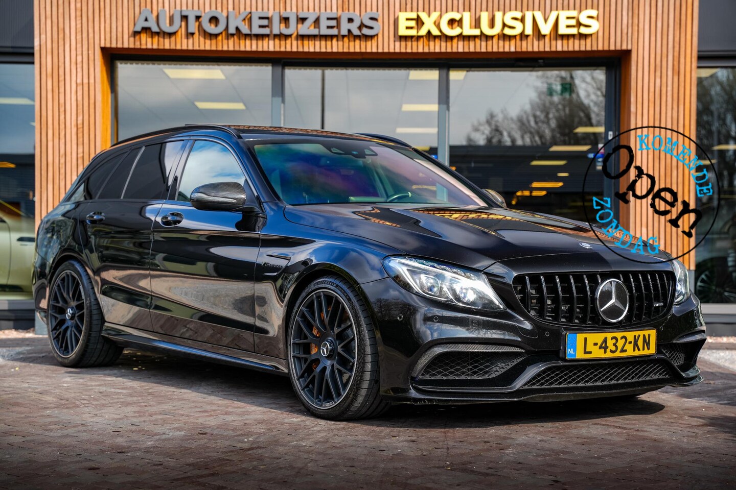 Mercedes-Benz C-klasse Estate - AMG 63 S Burmester Panodak Keramisch Brabus Memory HUD Keyless - AutoWereld.nl