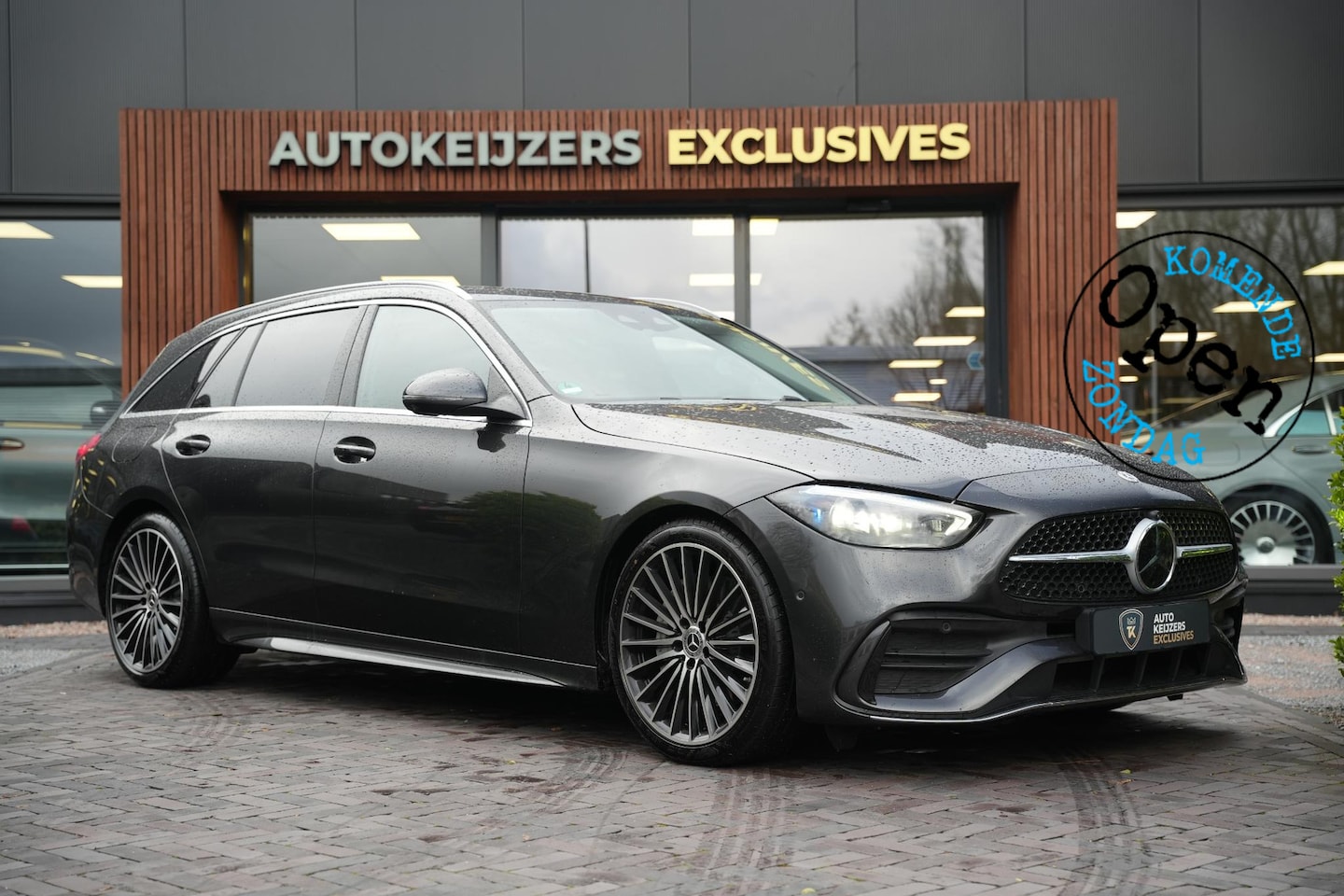 Mercedes-Benz C-klasse - 180 Business Solution AMG Adaptieve Cruise Ambient Stuurverw. 360 Camera 19''LM - AutoWereld.nl