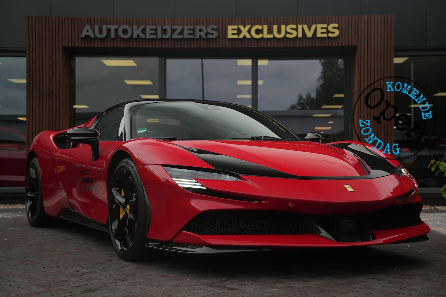 Ferrari SF90 Stradale - 4.0 V8 Assetto Fiorano Fiorano Pack Carbon Fibre Daytona Racing Seats - AutoWereld.nl
