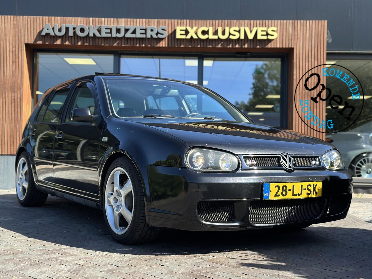 Volkswagen Golf - 2.8 V6 4Motion Schuifdak Recaro DAB+ Leer Cruise OZ - AutoWereld.nl