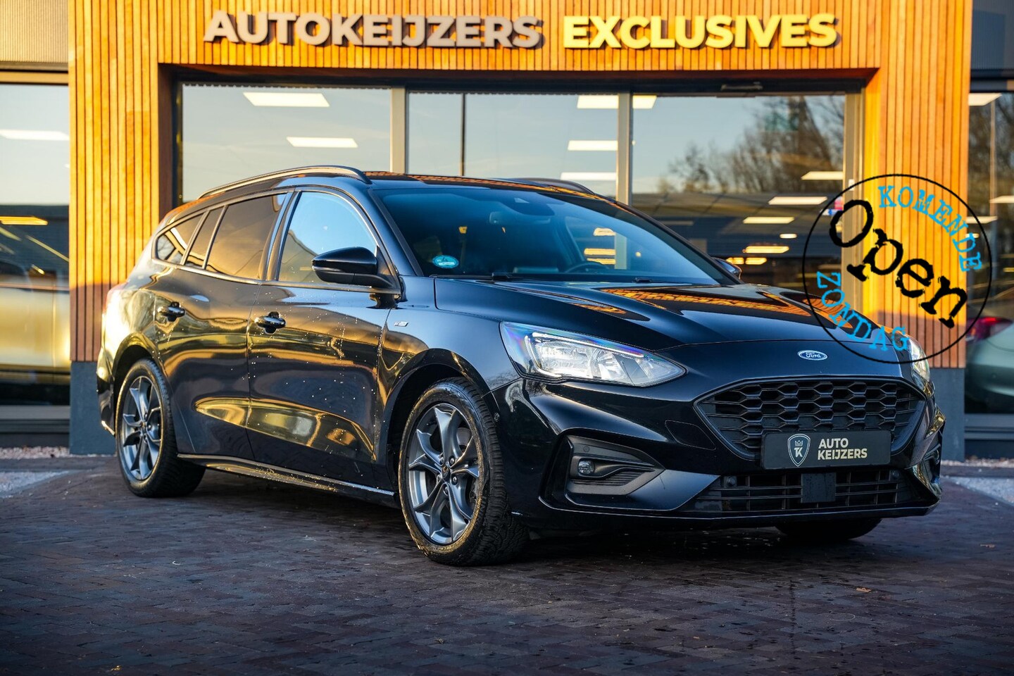 Ford Focus Wagon - 1.0 EcoBoost ST Line Automaat Stoelverwarming Stuurverwarming - AutoWereld.nl