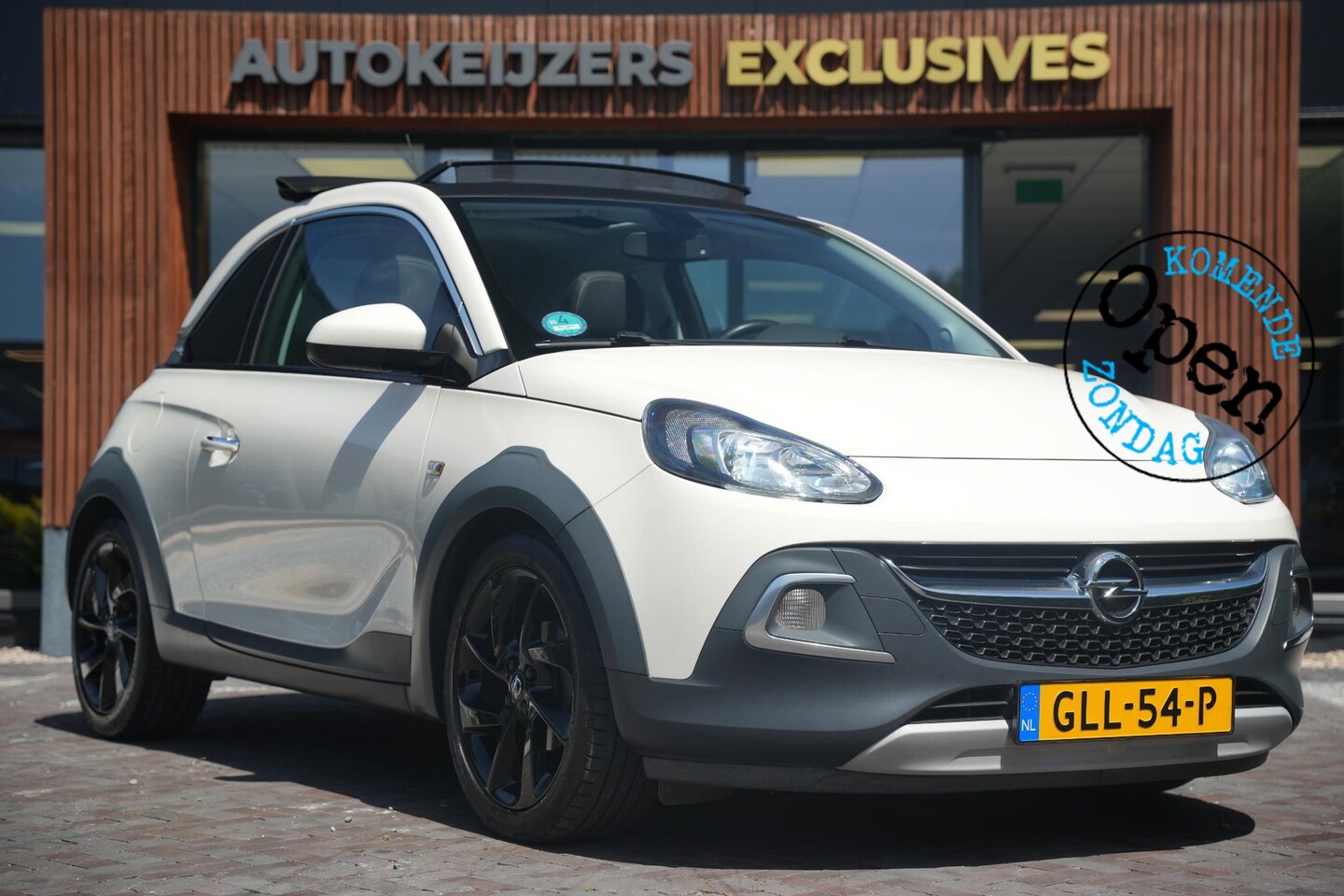 Opel ADAM - 1.4 Glam Favourite Softtop Open Dak Airco Stoel Stuur Verwarming Leder - AutoWereld.nl