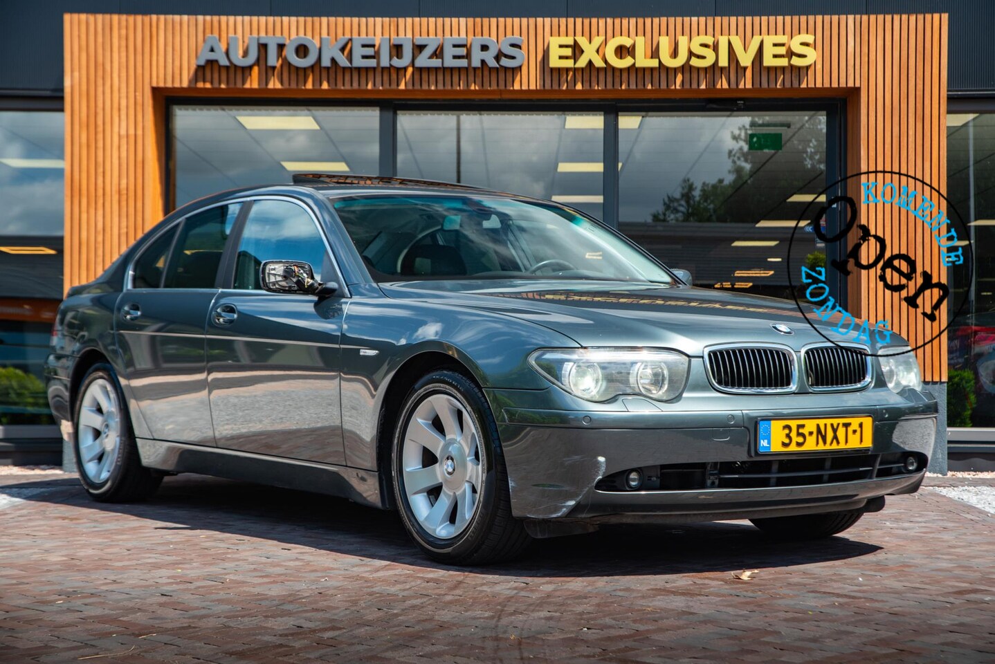 BMW 7-serie - 735i Schuifdak Leer Cruise Clima Softclose Youngtimer! - AutoWereld.nl