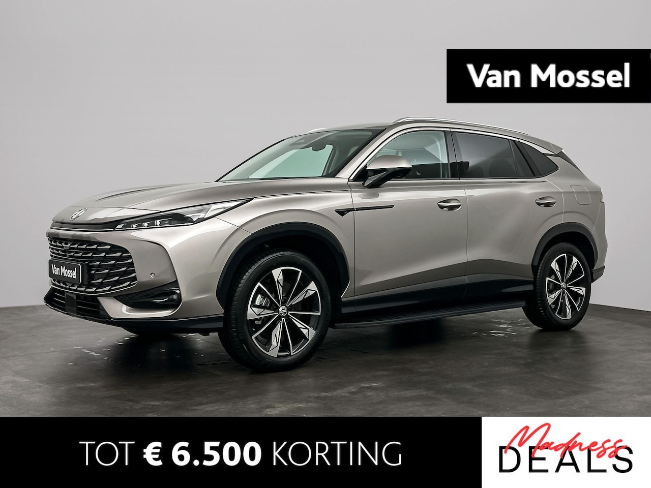 MG MG HS PHEV - 1.5T Luxury Madness Edition 360 Camera | LED | Stoelverwarming | Adaptieve Cruise Control - AutoWereld.nl
