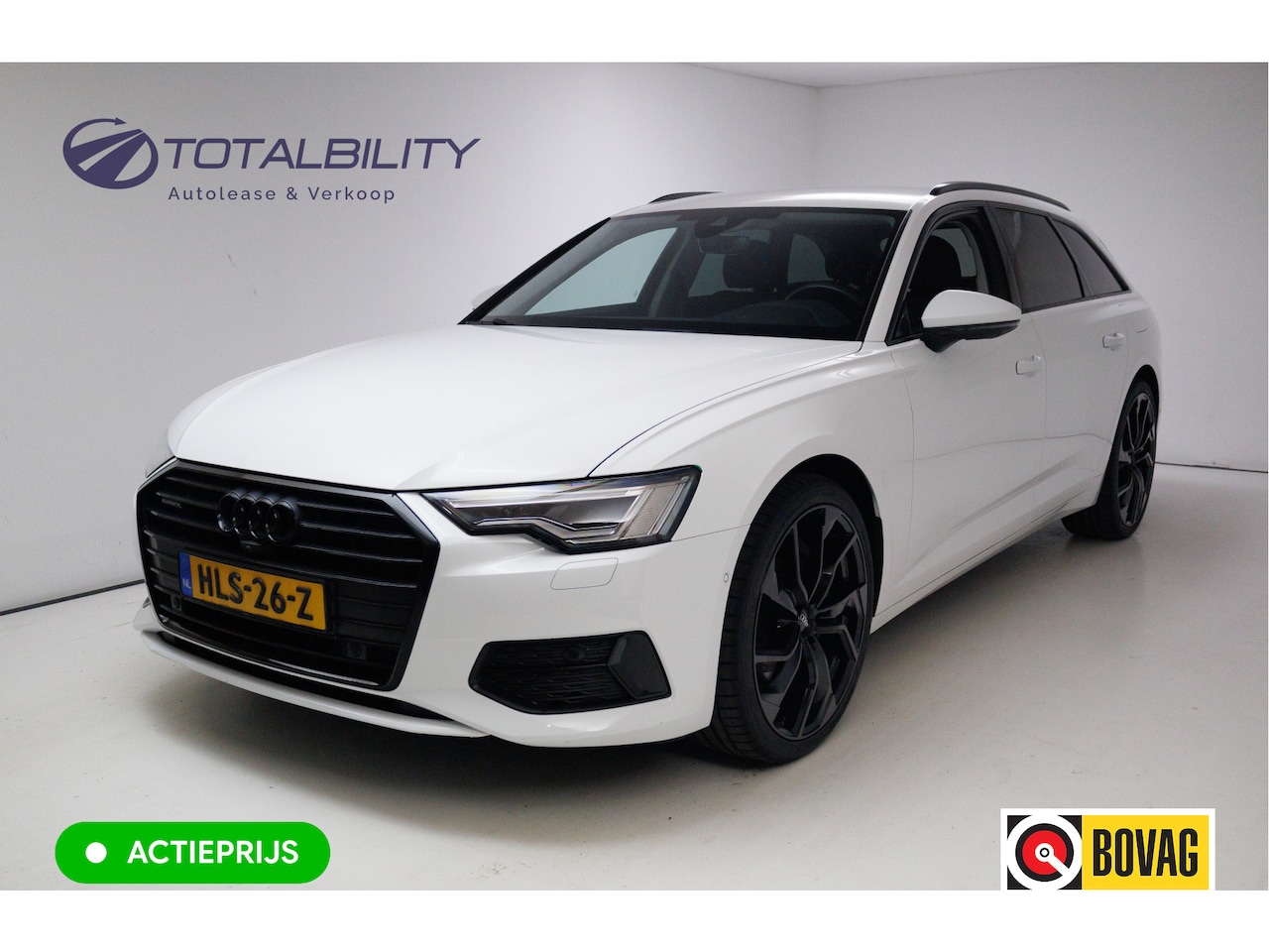 Audi A6 Avant - 50 TFSI e quattro | 21 inch | Elec. achterklep | 360 camera | Sfeerverlichting Navigatie, - AutoWereld.nl