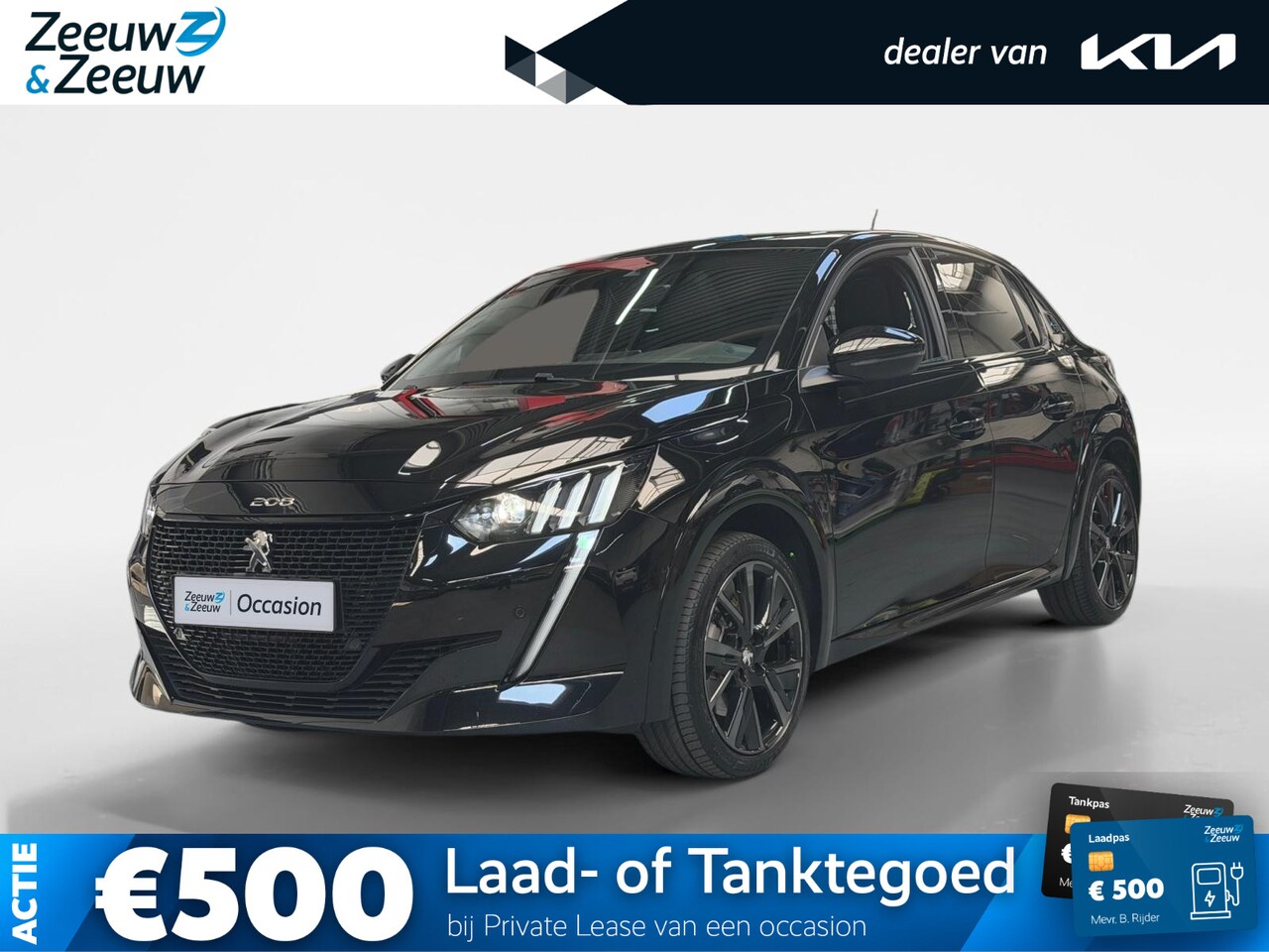 Peugeot e-208 - EV GT 350 50 kWh STOELVERWARMING | ACHTERUITRIJCAMERA | GLASSROOF | 12 MAANDEN BOVAG GARAN - AutoWereld.nl