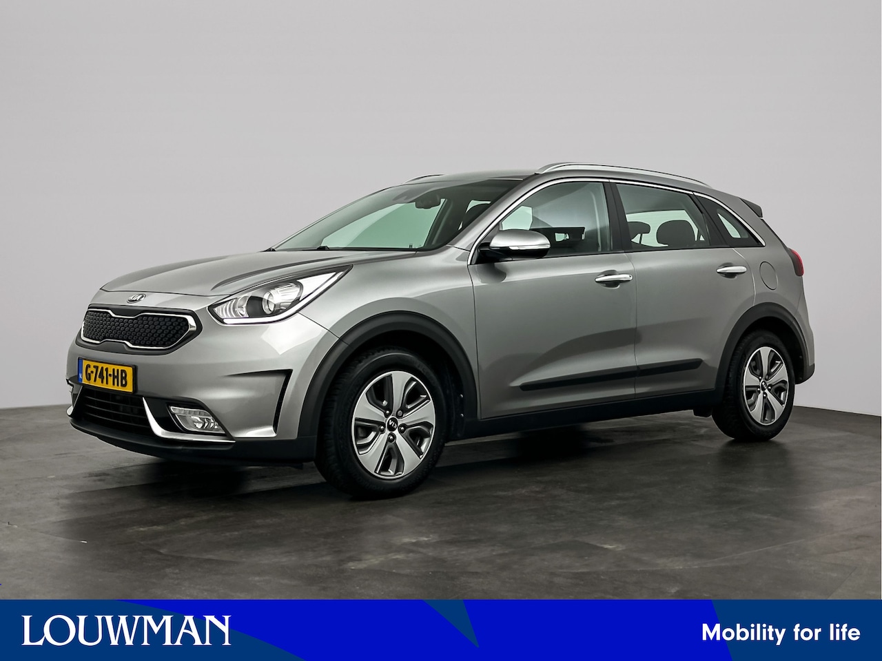 Kia Niro - 1.6 GDi Hybrid DynamicLine | klimaat regeling | licht metalen wielen - AutoWereld.nl