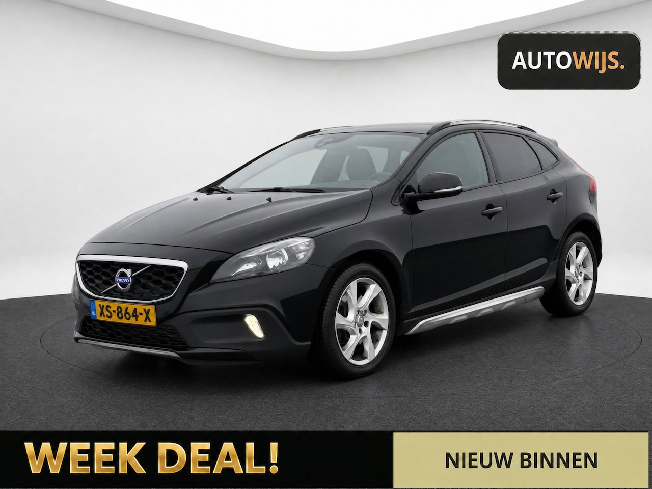 Volvo V40 Cross Country - 5CILLINDER|180PK|AUT|TREKHAAK| - AutoWereld.nl