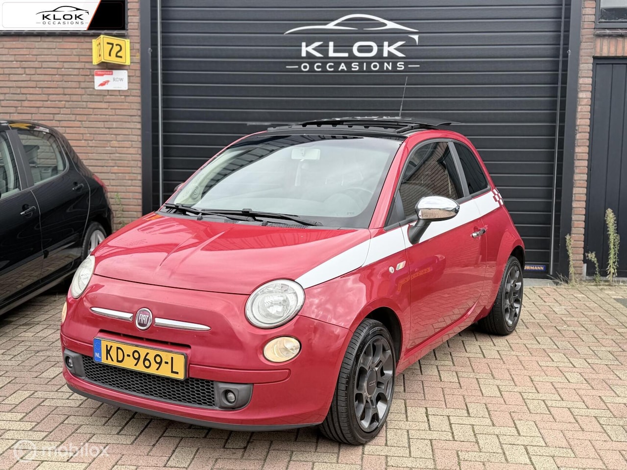 Fiat 500 - 1.4-16V Sport Pano Leder Airco Bluetooth New APK - AutoWereld.nl
