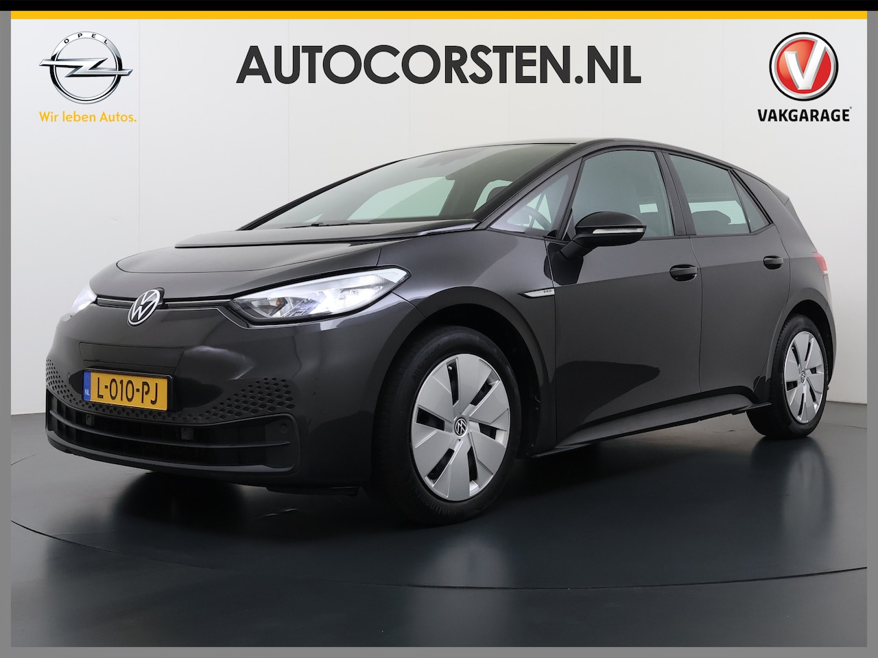 Volkswagen ID.3 - 62kWh SOH 91% Adap.Cruise Stoel+Stuurverwarming Navi Ecc Apple Carplay Android Auto DAB Al - AutoWereld.nl