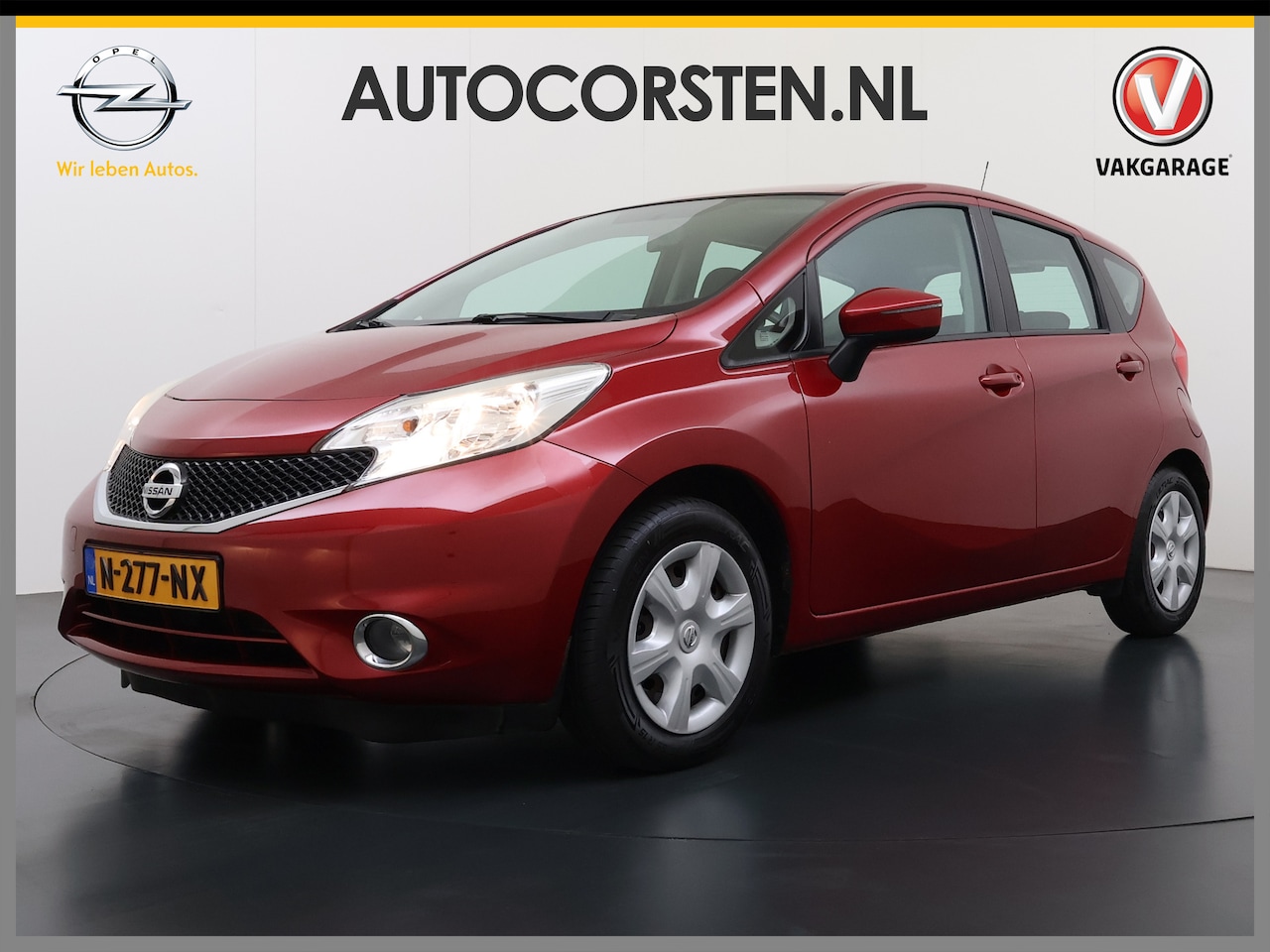 Nissan Note - 1.2I 86PK Airco Bluetooth Cruise Control Isofix Acenta ABS ESP Elek.Ramen+Spiegels - AutoWereld.nl