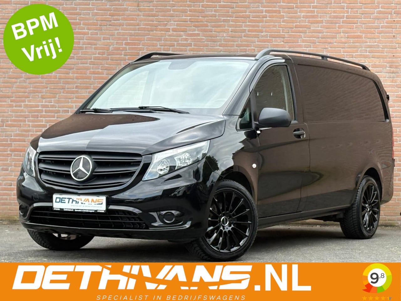 Mercedes-Benz Vito - 114CDI 136PK Lang / 9G-Tronic / Distronic / 2.500kg Trekhaak / Euro6 - AutoWereld.nl