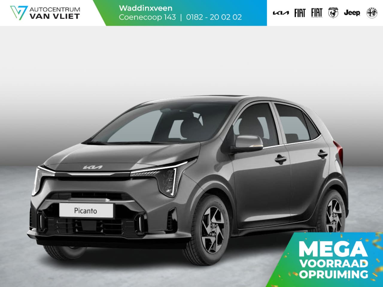 Kia Picanto - 1.0 DPI DynamicPlusLine | Actieprijs* | Snel leverbaar | 4p. | Navi. | Airco | Cruise. | P - AutoWereld.nl