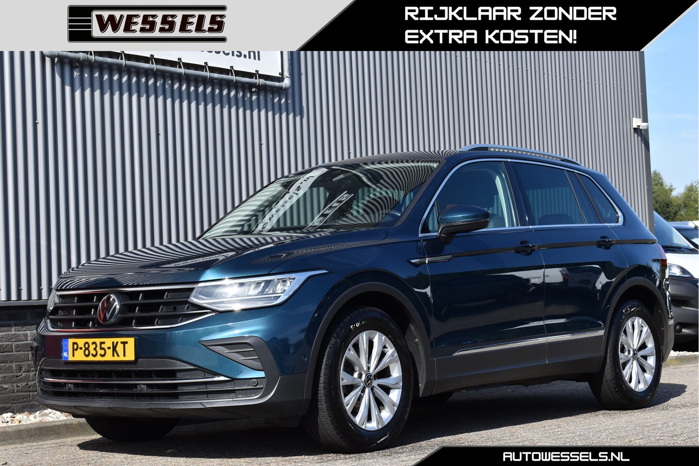 Volkswagen Tiguan - 1.5 TSI Life Business Adaptive cruise, Elek. trekhaak, Carplay, Keyless - AutoWereld.nl