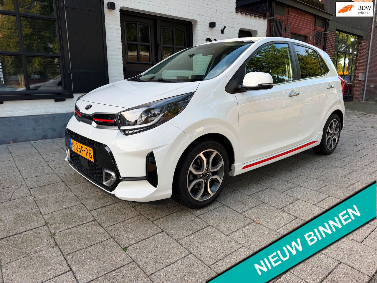Kia Picanto - 1.0 DPI GT-Line 1.0 DPi GT-Line, Camera, Navi, Nw. Staat, Garantie - AutoWereld.nl