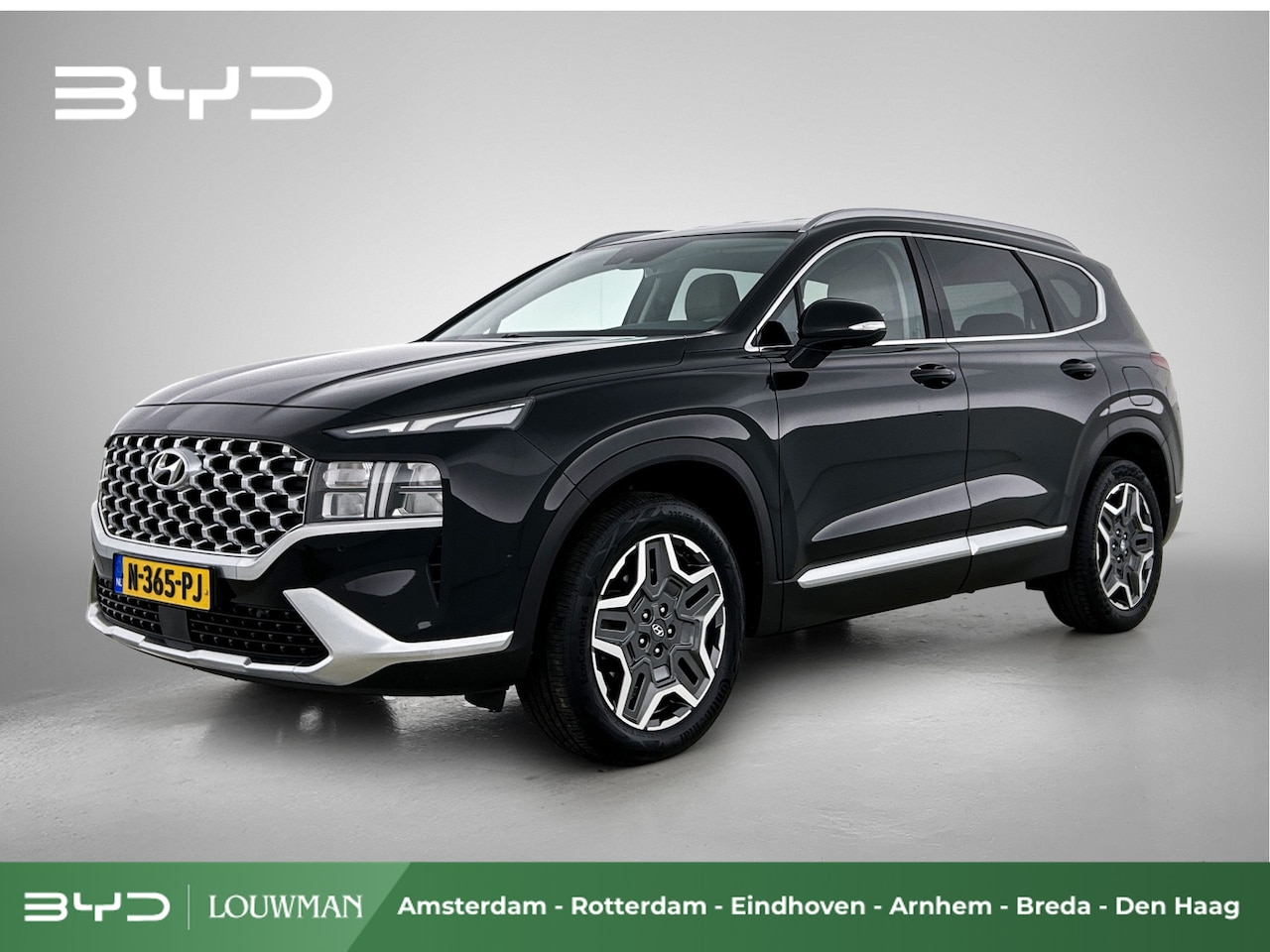 Hyundai Santa Fe - 1.6 T-GDI HEV Comfort Smart 7p. | Krell Audio | Leder | BTW voertuig | - AutoWereld.nl