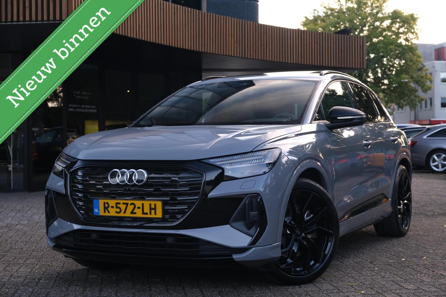 Audi Q4 e-tron - 50 quattro Launch edition S Competition 77 kWh|Rijklaar!|SoH91%|ACC|PANO|HUD|SONOS|Trekhaa - AutoWereld.nl