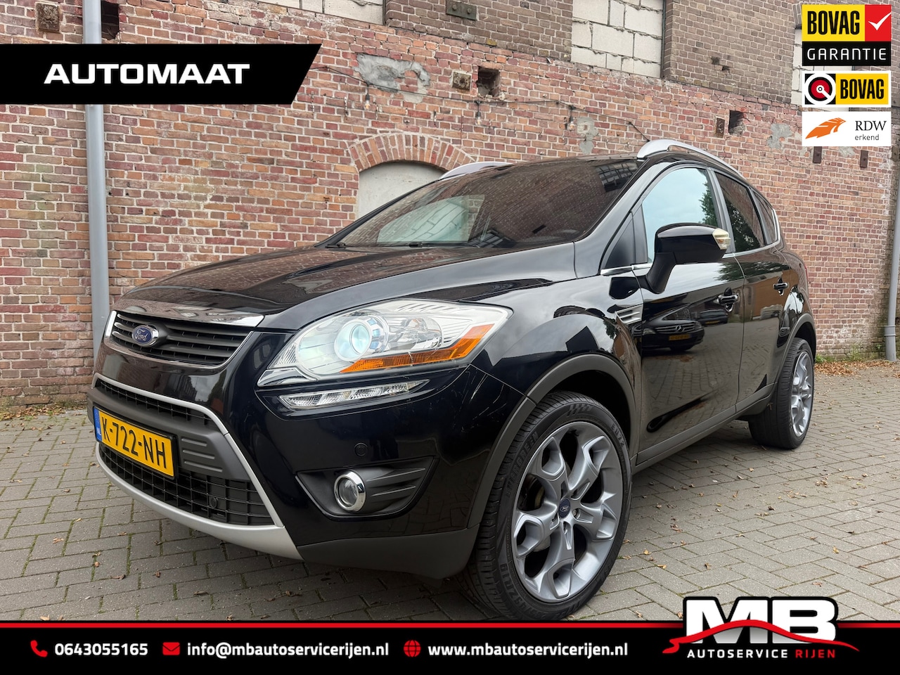 Ford Kuga - 2.5 20V Titanium 2.5 20V Titanium, Leer, Pano, Xenon, Trekhaak - AutoWereld.nl