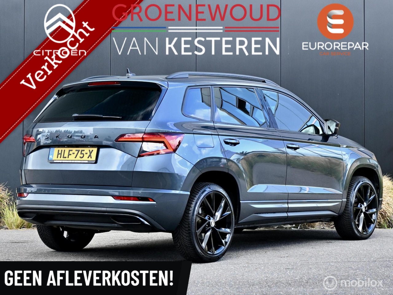 Skoda Karoq - 1.5 TSI ACT Sportline I Trekhaak I Navi I Camera - AutoWereld.nl