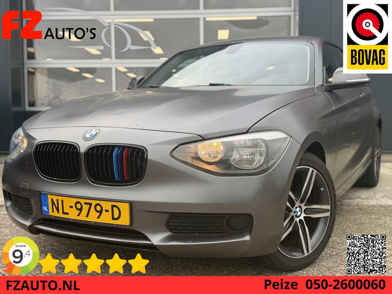 BMW 1-serie - 114i - Stoelverwarming - Lichtmetalen velgen - Airconditioning - AutoWereld.nl
