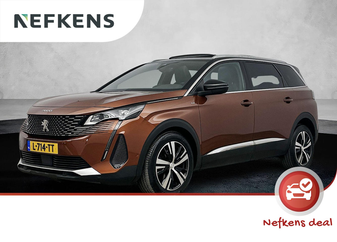 Peugeot 5008 - 130pk GT | 1ste eigenaar | Glazen dak | LEER/Alcantara | Camera | 7 persoons | AUTOMAAT - AutoWereld.nl