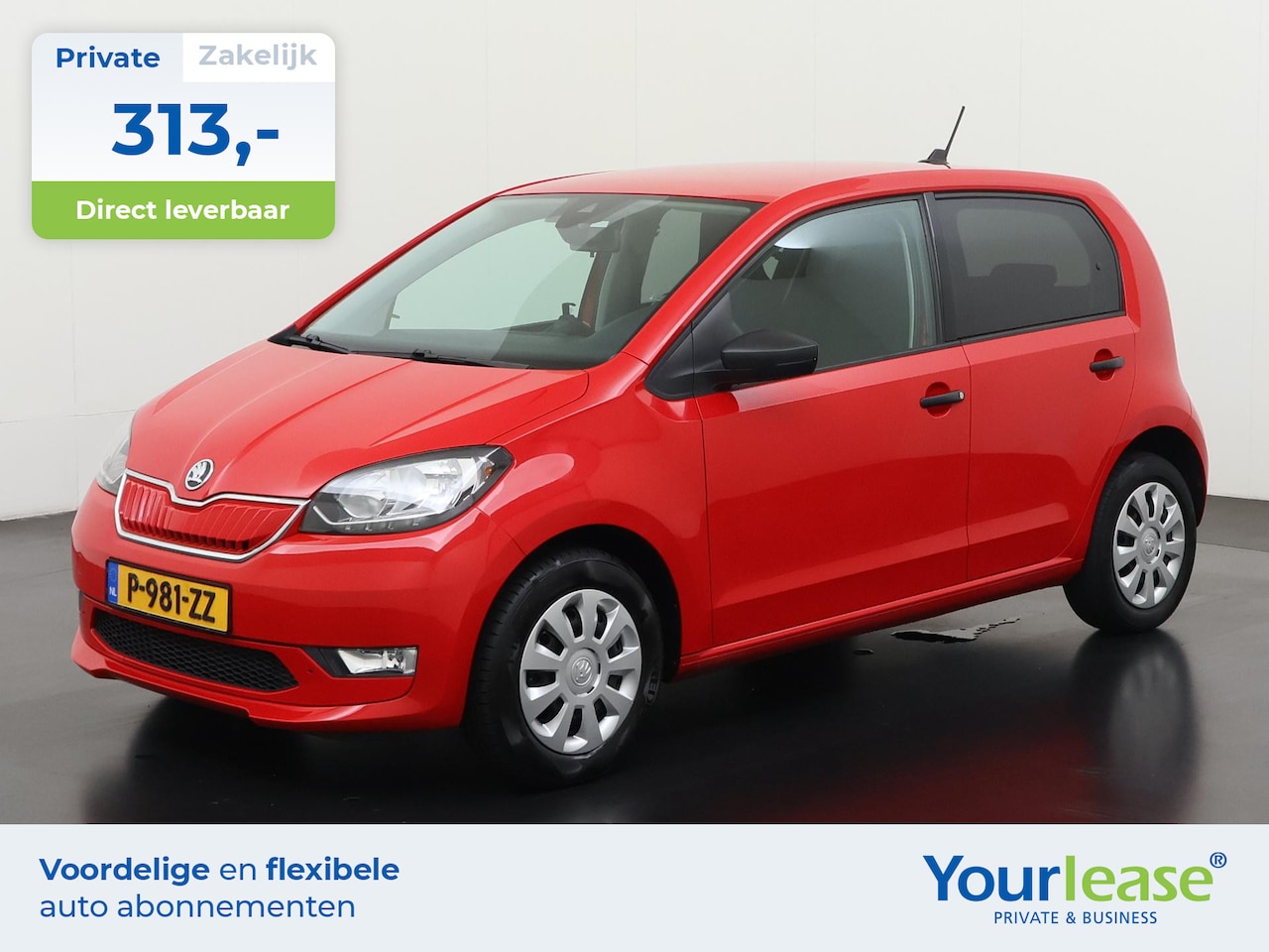 Skoda Citigo e-iV - EV Ambition | All-in 313,- Private Lease | Direct uit voorraad - AutoWereld.nl