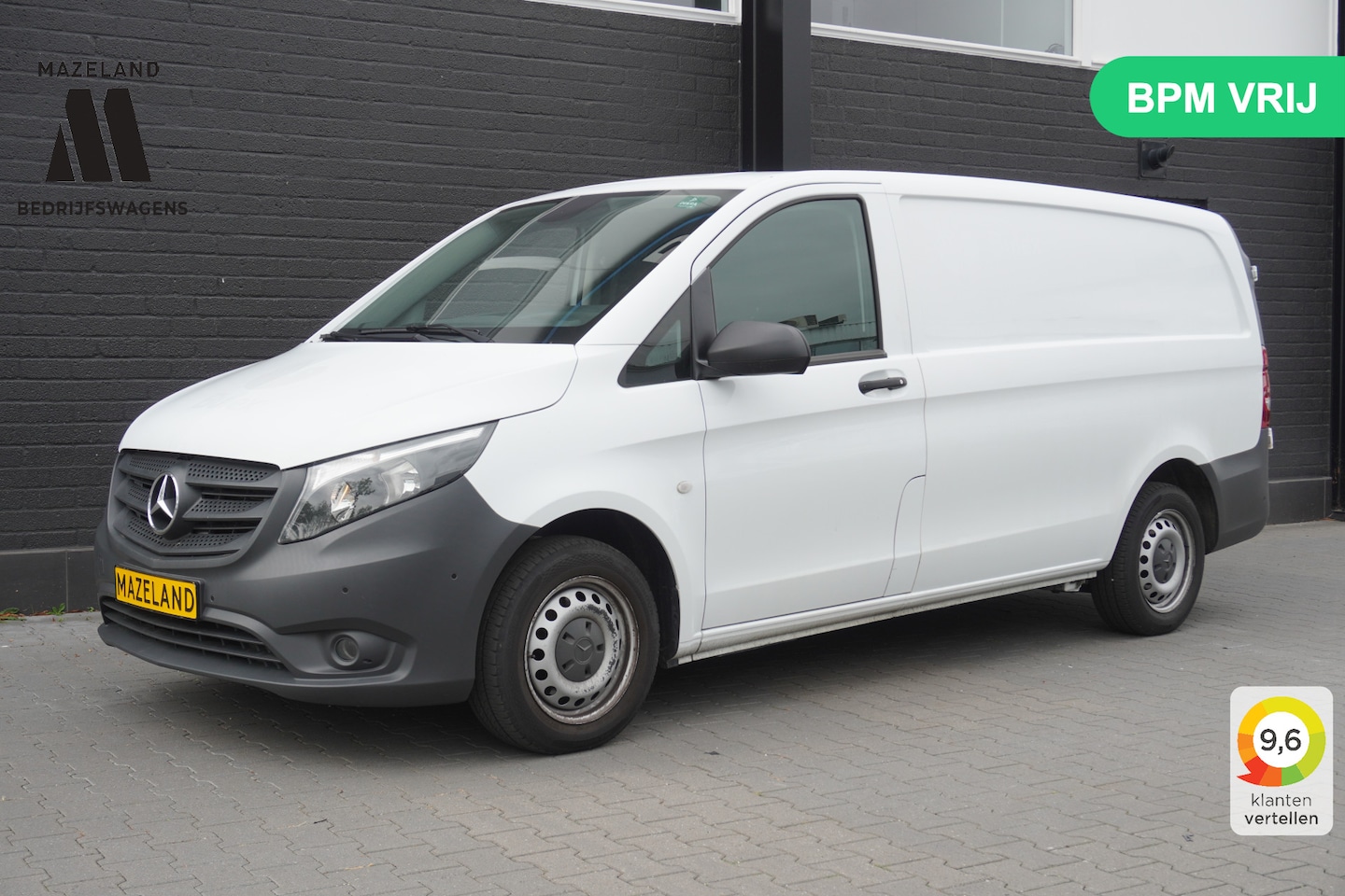 Mercedes-Benz Vito - 114 CDI Lang Automaat EURO 6 - Airco - Navi - Cruise - €16.950,- Excl. - AutoWereld.nl