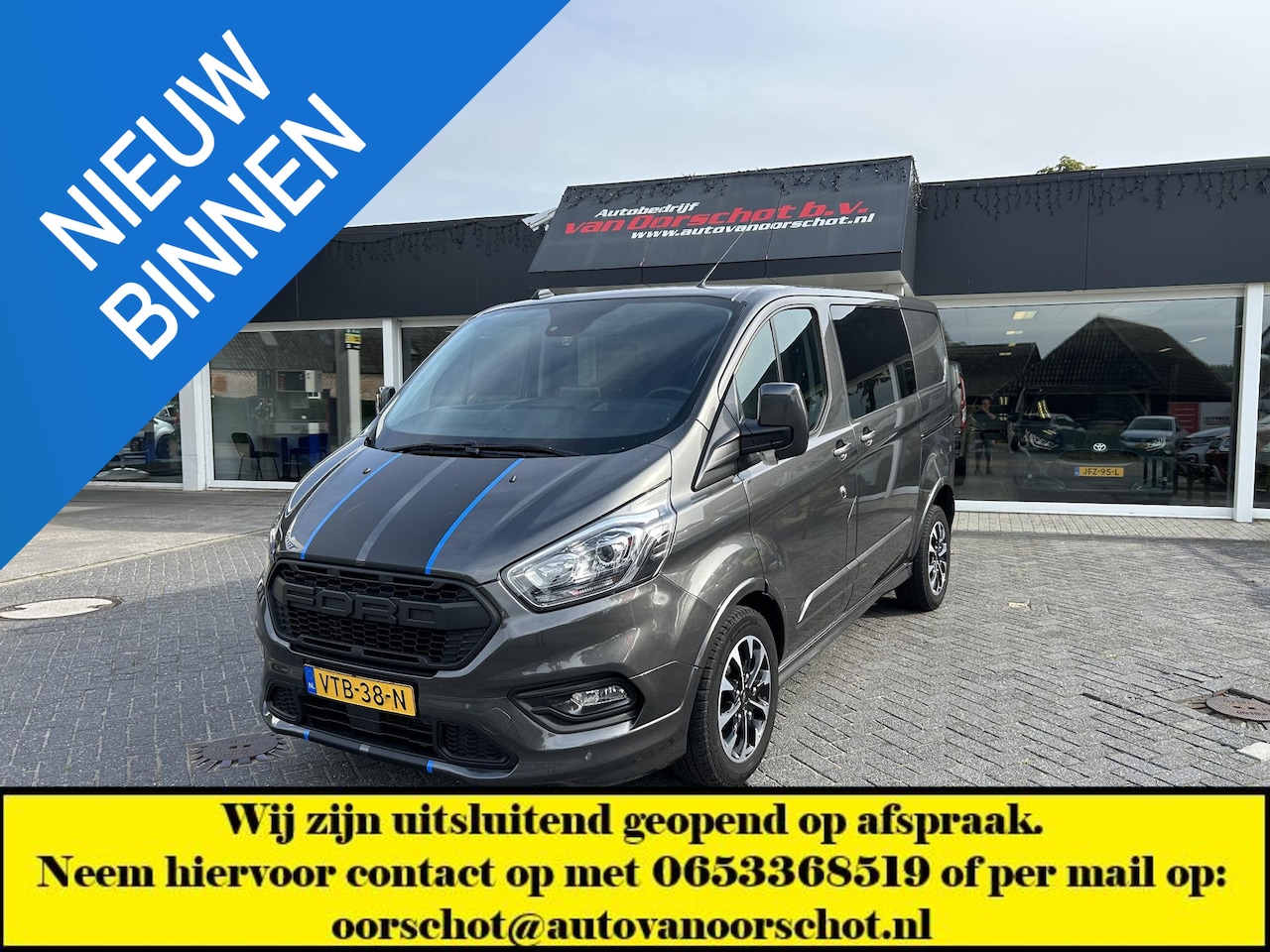Ford Transit Custom - 320 2.0 TDCI L1H1 Sport DC 320 2.0 TDCI L1H1 Sport DC - AutoWereld.nl