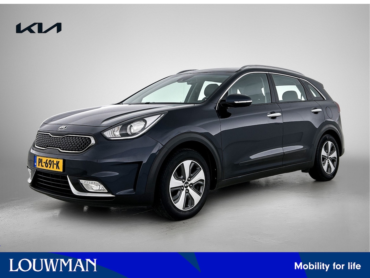 Kia Niro - 1.6 GDi Hybrid DynamicLine | Trekhaak | Leder | Navigatie | - AutoWereld.nl