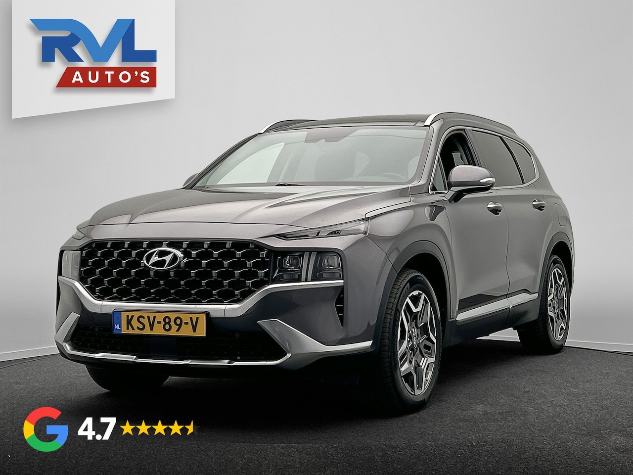 Hyundai Santa Fe - 1.6 T-GDI PHEV Premium Sky 7 Persoons | 1e Eigenaar | Memory | Head-Up | Panoramadak | 360 - AutoWereld.nl