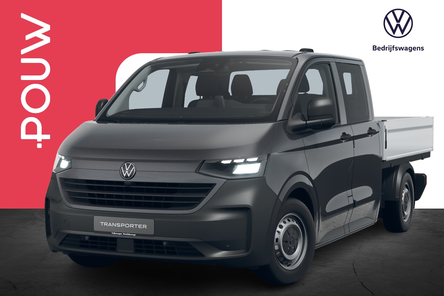 Volkswagen e-Transporter - 32 136pk L2H1 100kW 71 kWh | Voorruit Verwarming | Trekhaak - AutoWereld.nl