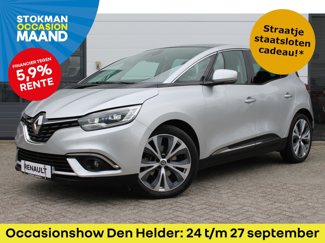 Renault Scénic - 1.3 TCe Intens 140 PK | Trekhaak | Panoramisch dak | ECC | Camera achter | 1850 KG geremd - AutoWereld.nl