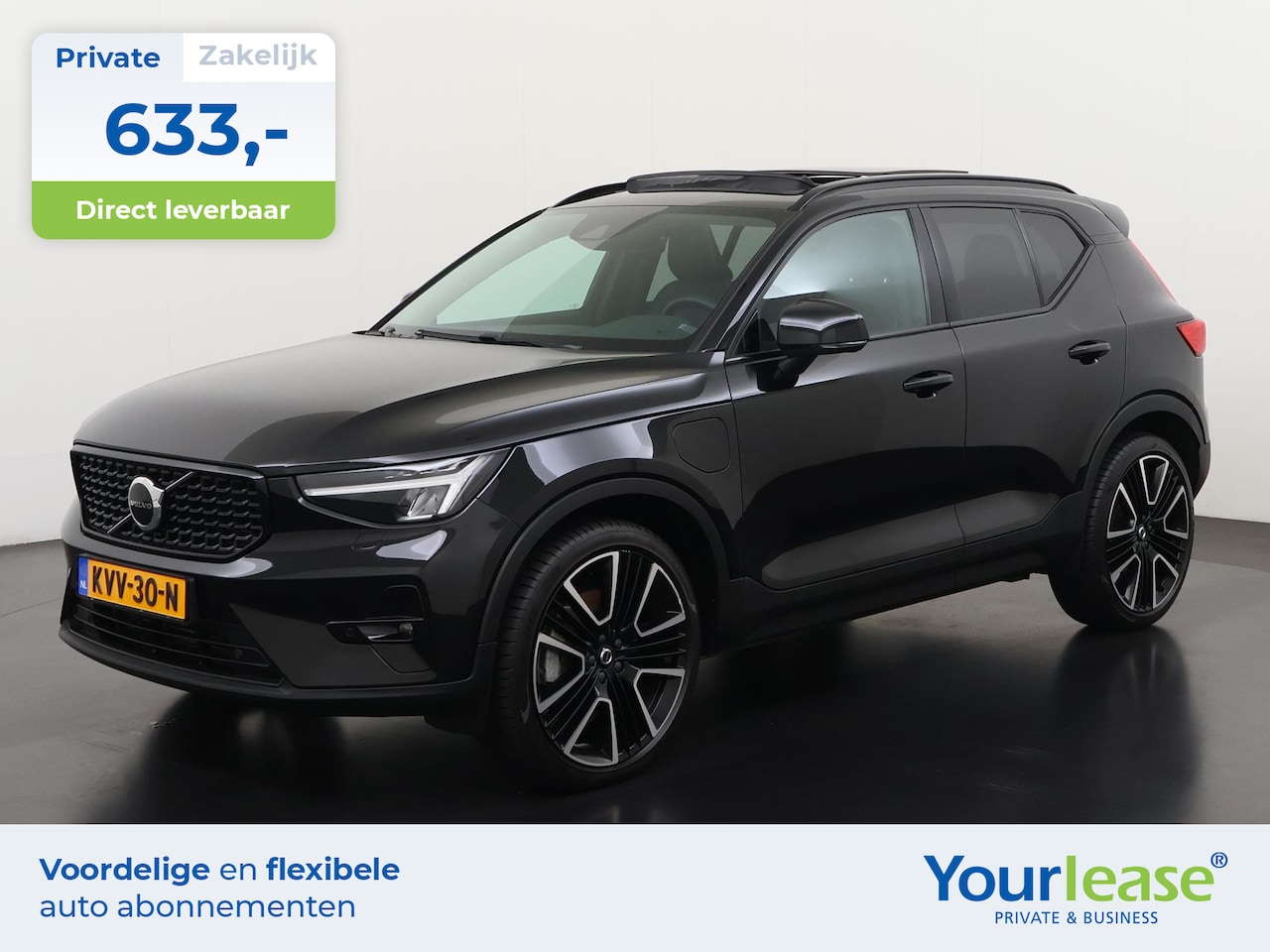 Volvo XC40 - 1.5 T5 Plug-in hybrid Ultimate Dark | All-in 633,- Private Lease | Direct uit voorraad - AutoWereld.nl
