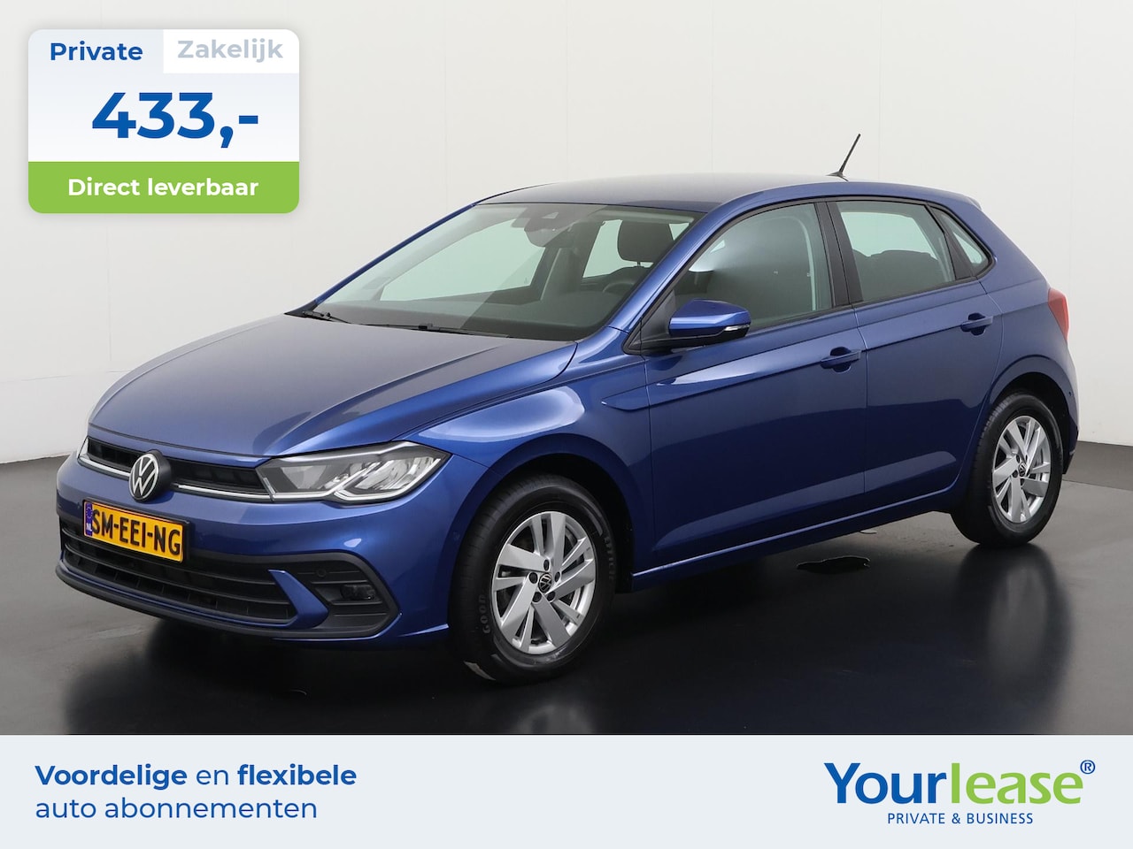 Volkswagen Polo - 1.0 TSI Life DSG | All-in 433,- Private Lease | Direct uit voorraad - AutoWereld.nl
