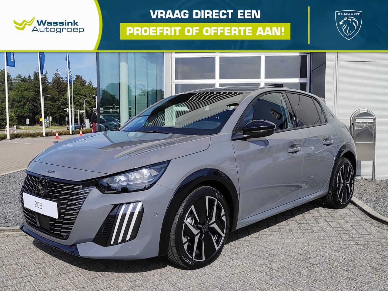 Peugeot 208 - 1.2 Hybrid 145 e-DCS6 GT VOORRAAD VOORDEEL | Navigation pack | Vision Pack | Drive assist - AutoWereld.nl