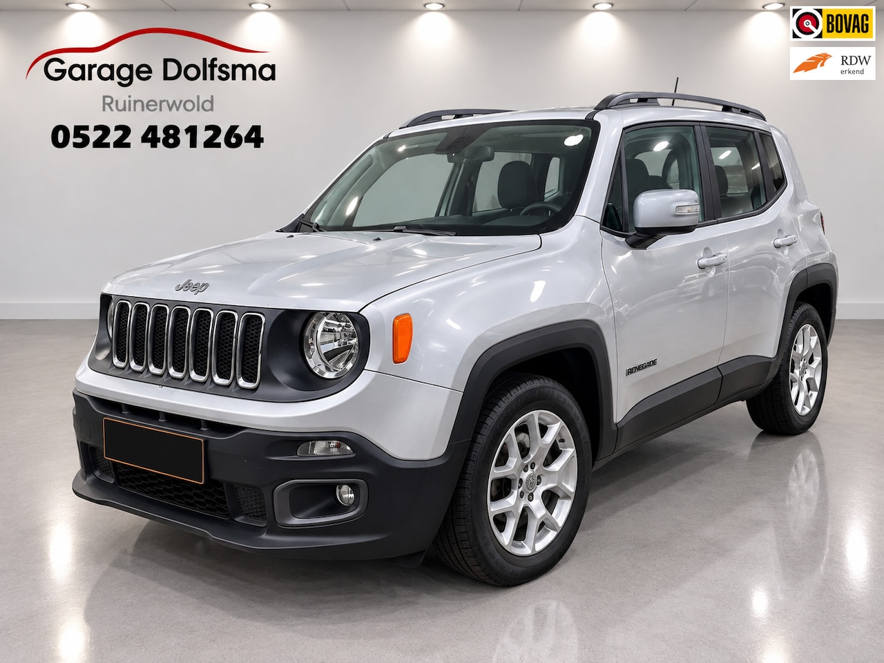 Jeep Renegade - 1.4 MultiAir Freedom-Pano dak-NL auto-Navigatie- - AutoWereld.nl