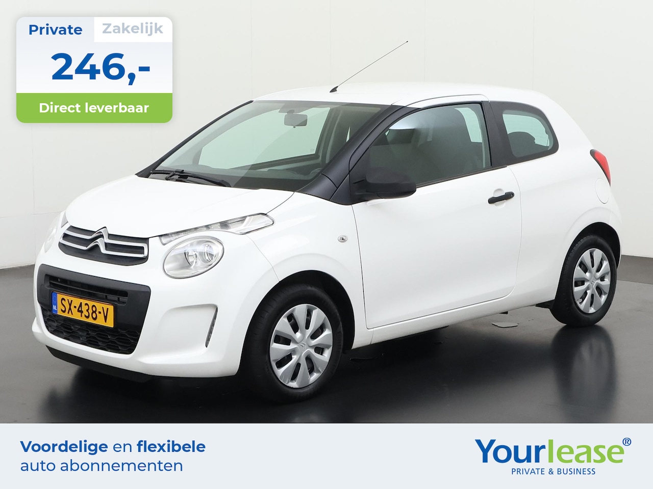 Citroën C1 - 1.0 VTi Live | All-in 246,- Private Lease | Direct uit voorraad - AutoWereld.nl