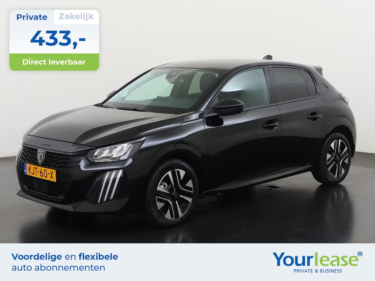 Peugeot 208 - 1.2 Hybrid 110 e-DCS6 Allure | All-in 433,- Private Lease | Direct uit voorraad - AutoWereld.nl