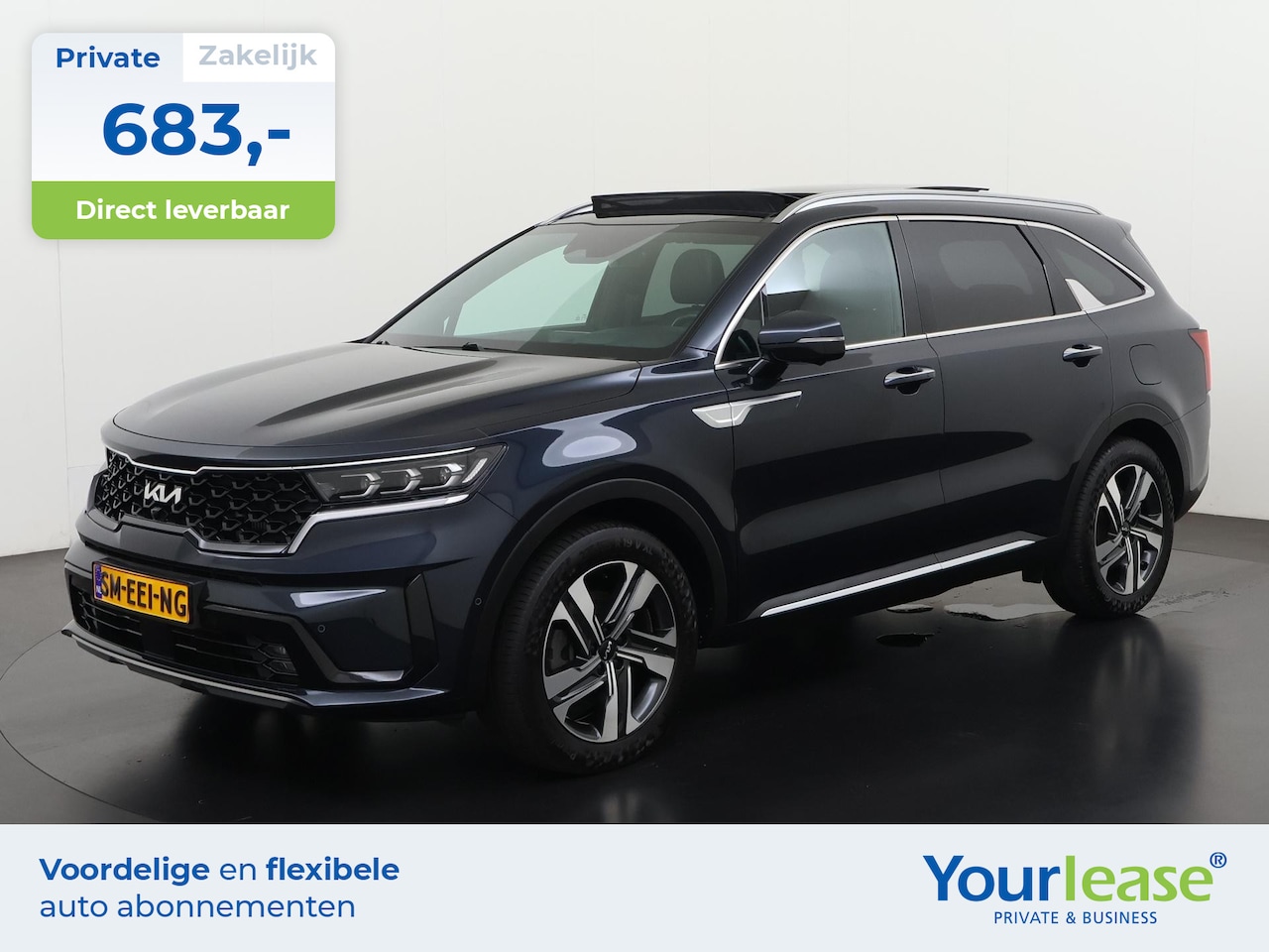 Kia Sorento - 1.6 T-GDI Plug-in Hybrid 4WD ExecutiveLine | All-in 683,- Private Lease | Direct uit voorr - AutoWereld.nl