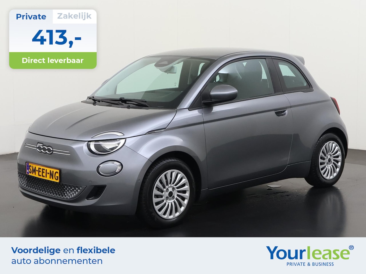 Fiat 500e - 42 kWh | All-in 413,- Private Lease | Direct uit voorraad - AutoWereld.nl
